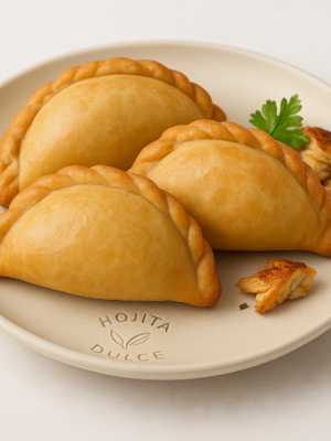 Empanaditas de pollo a la brasa