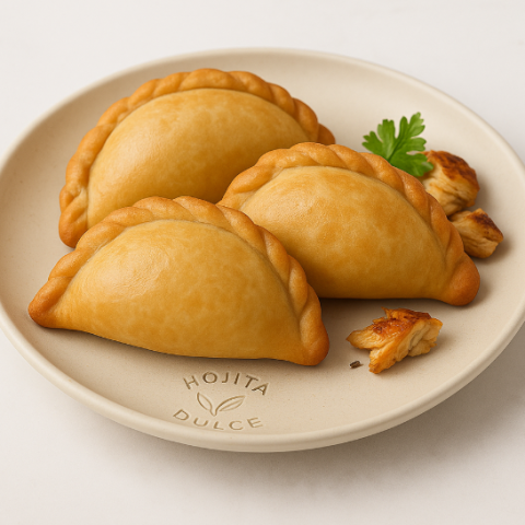 Empanaditas de pollo a la brasa