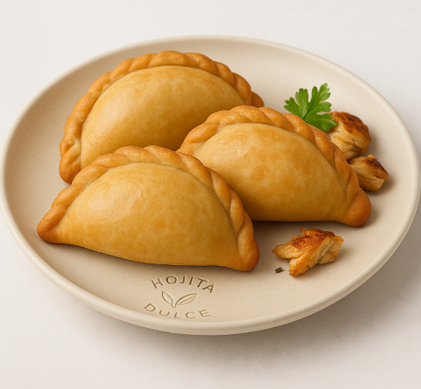 Empanaditas de pollo a la brasa