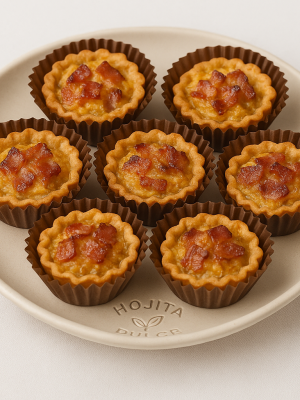 Quiche de jamon y queso