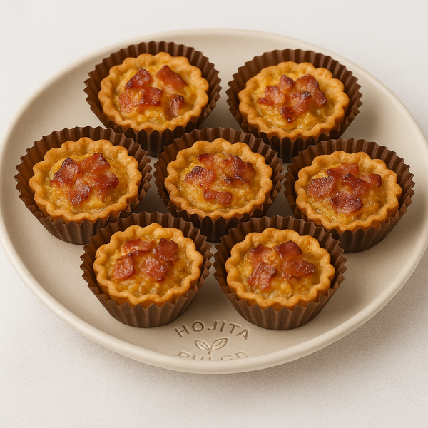 Quiche de jamon y queso