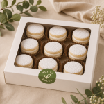 Alfajorcitos rellenos de buttercream