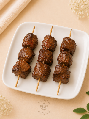 Brochetitas de anticucho