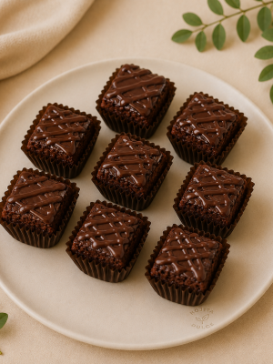 Mini quequitos de chocolate