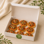 Mini pizzitas vegetarianas