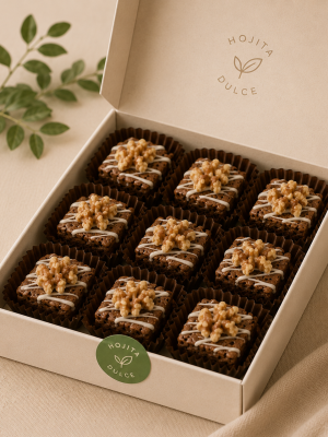 mini brownies clasicos caja