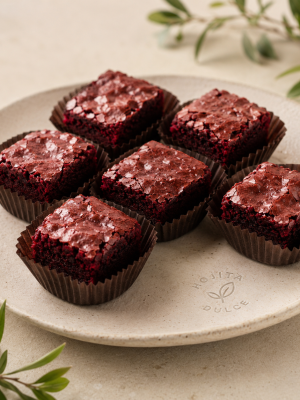 Mini brownies redvelvet