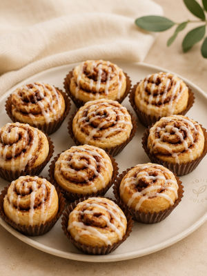 Mini rollitos de canela