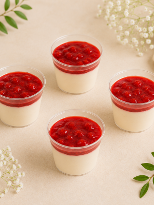 Mousse de fresa 3 onzas