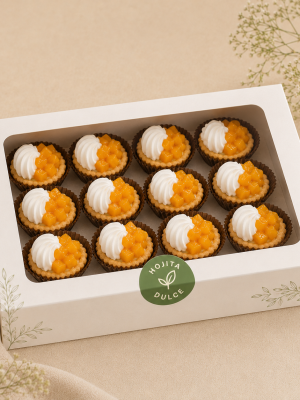 tartaleta de durazno caja