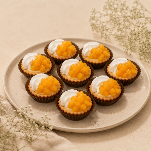 Tartaletitas de durazno