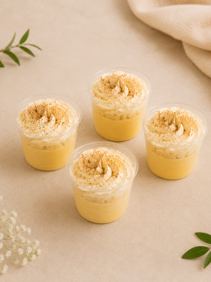 Tres leches de lúcuma 3 onzas